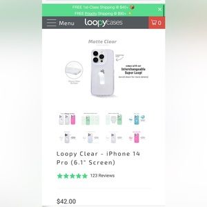 iPhone 14pro LOOPY case